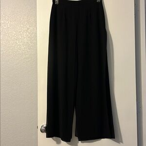 Elegant Black Wide-Leg Pants